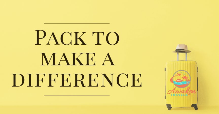 How to Participate in "Pack for a Purpose"