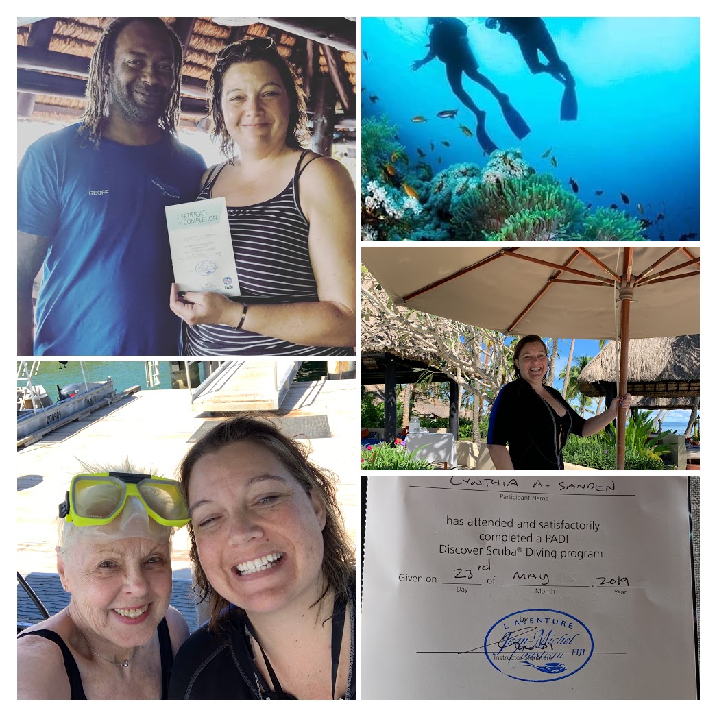 Cindi Sanden in Fiji - Certified Fiji Matai Bronze Specialist