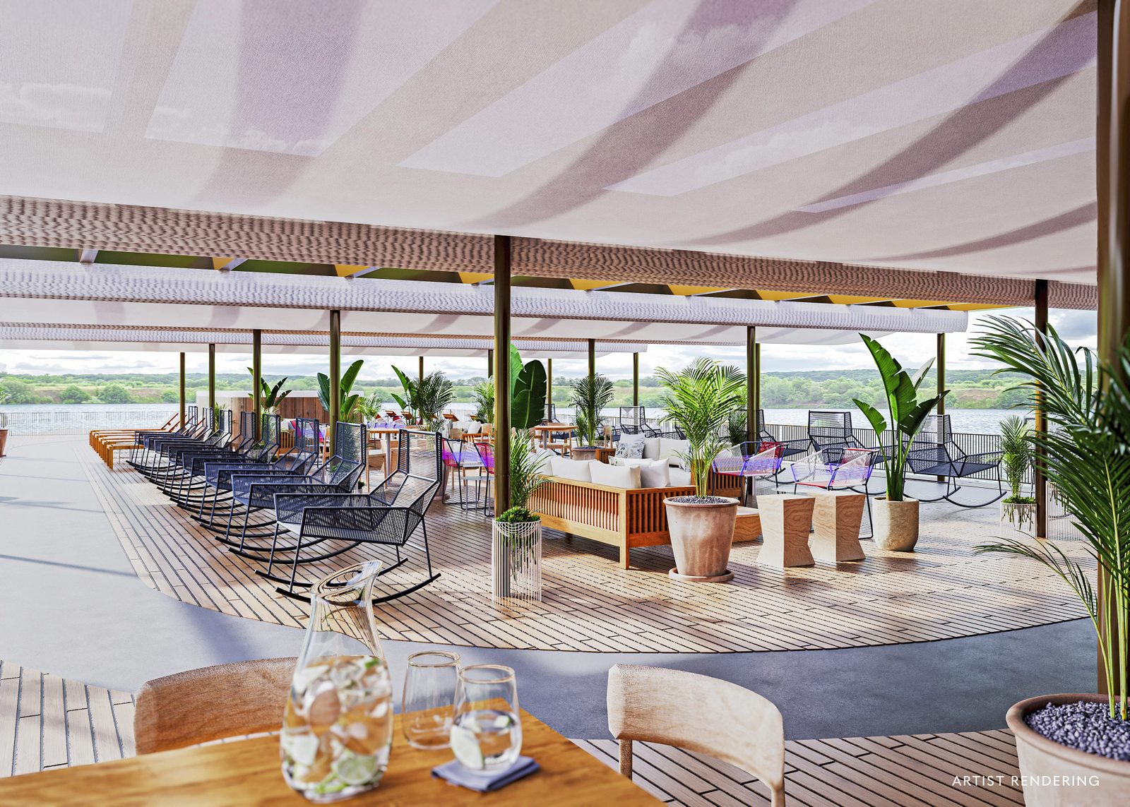 AmaMagdalena Sun Deck (artist's rendering)