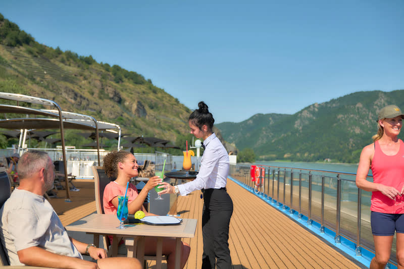 AmaWaterways exceptional service and dining