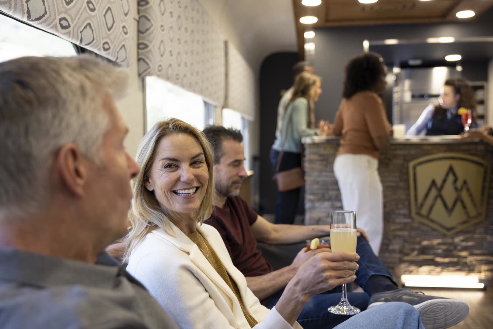 Rocky Mountaineer SilverLeaf Plus interior