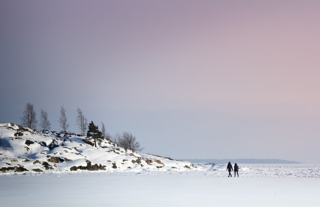 Finland snow