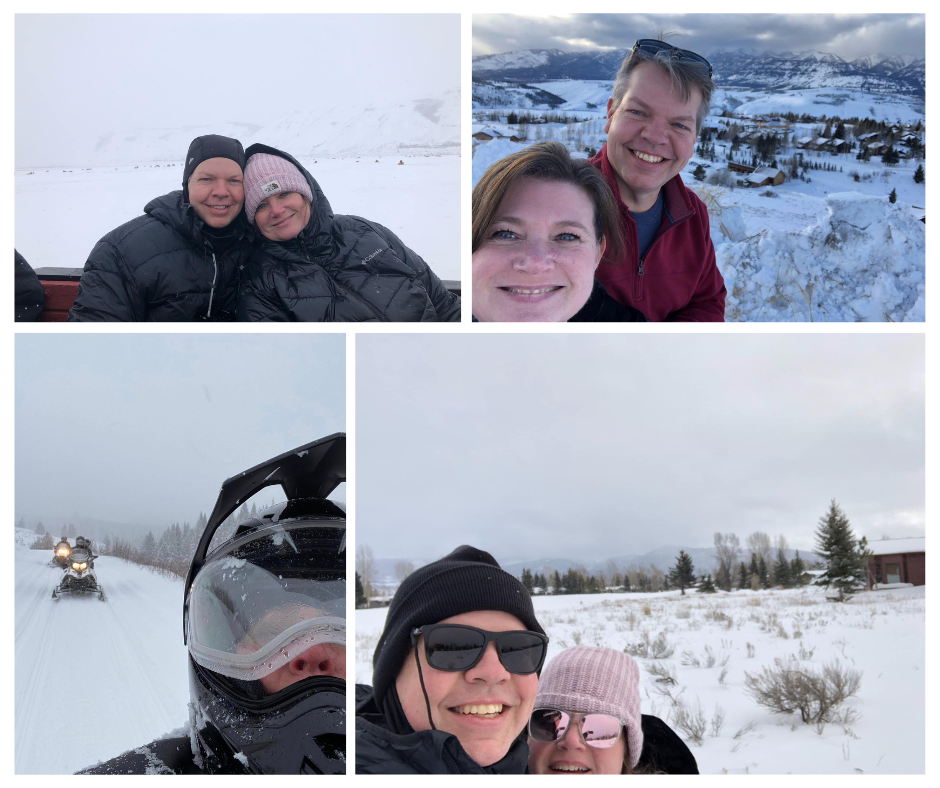 Grand Tetons in winter