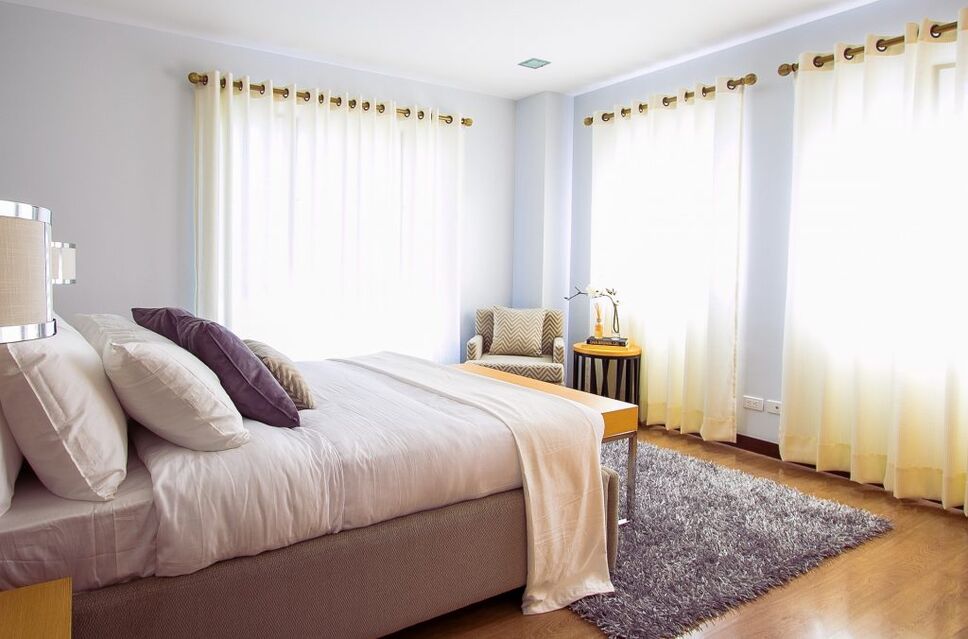 A clean house and freshly made bed can make all the difference.