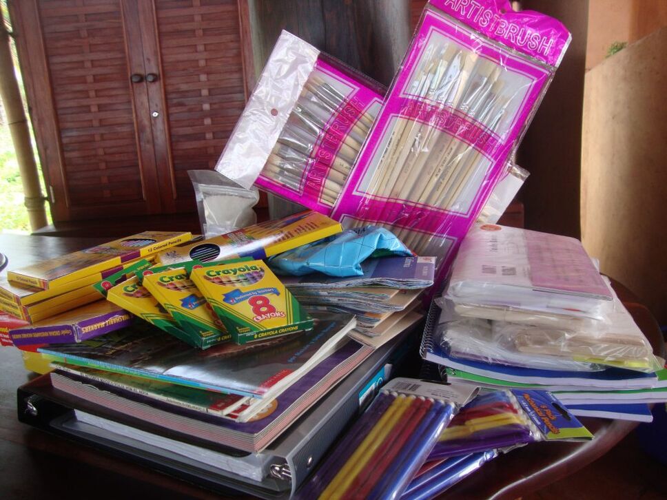 School supplies donated to Playa Viva