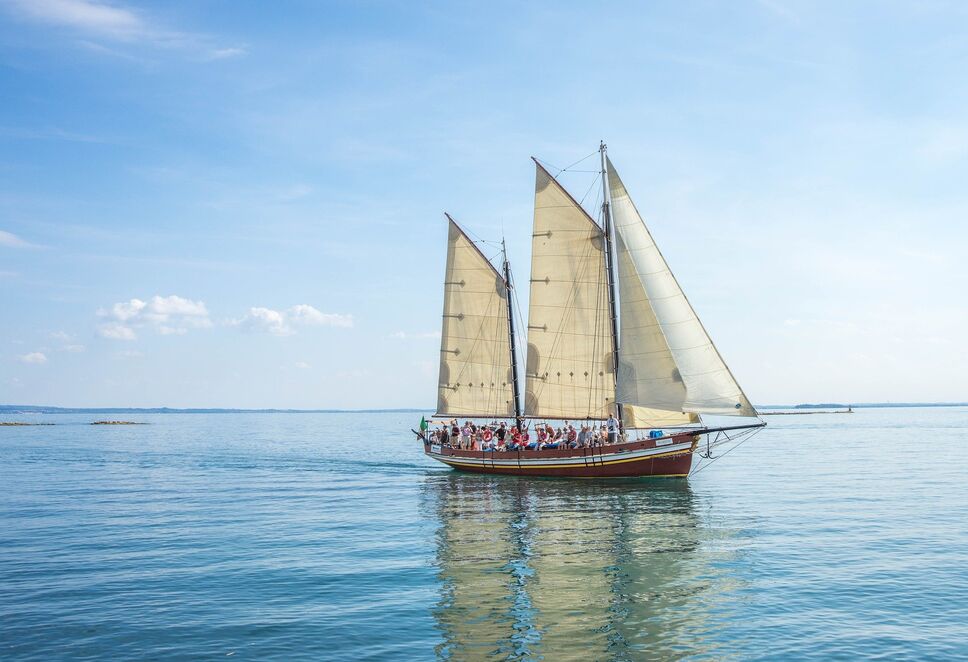wedding ship at sea