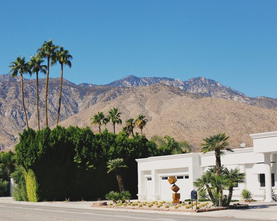 Palm Springs desert