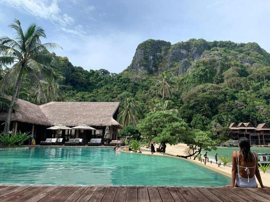 alone with pool