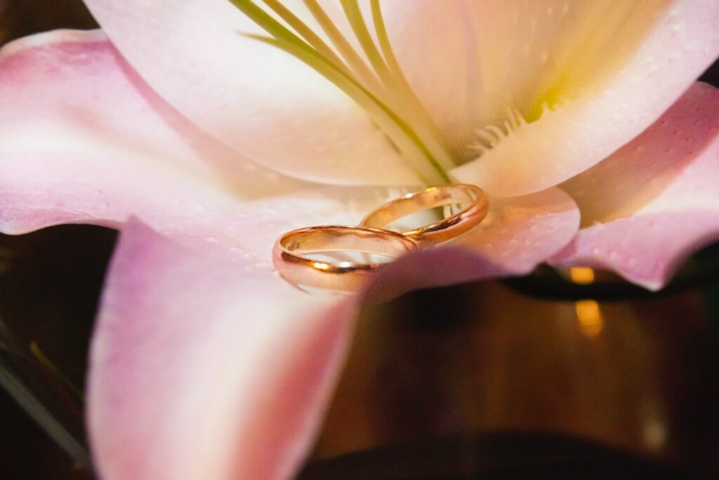 rings on flower