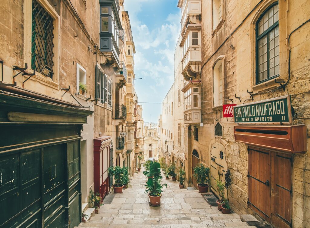 Malta coastline