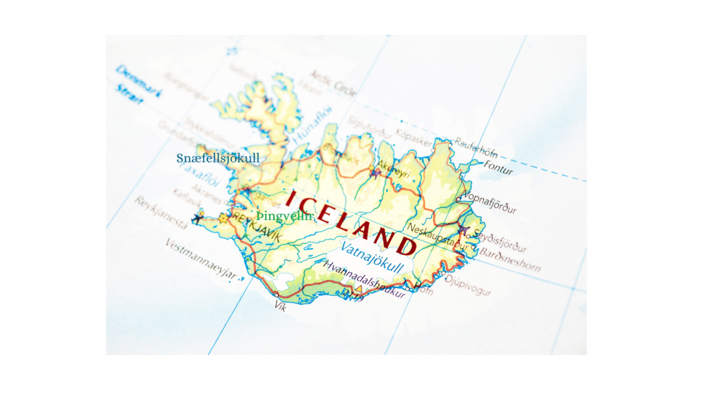Iceland National Parks Map
