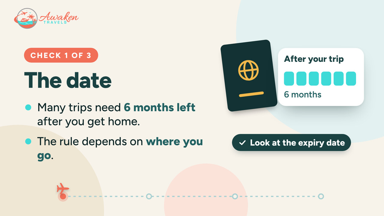 Check your passport early