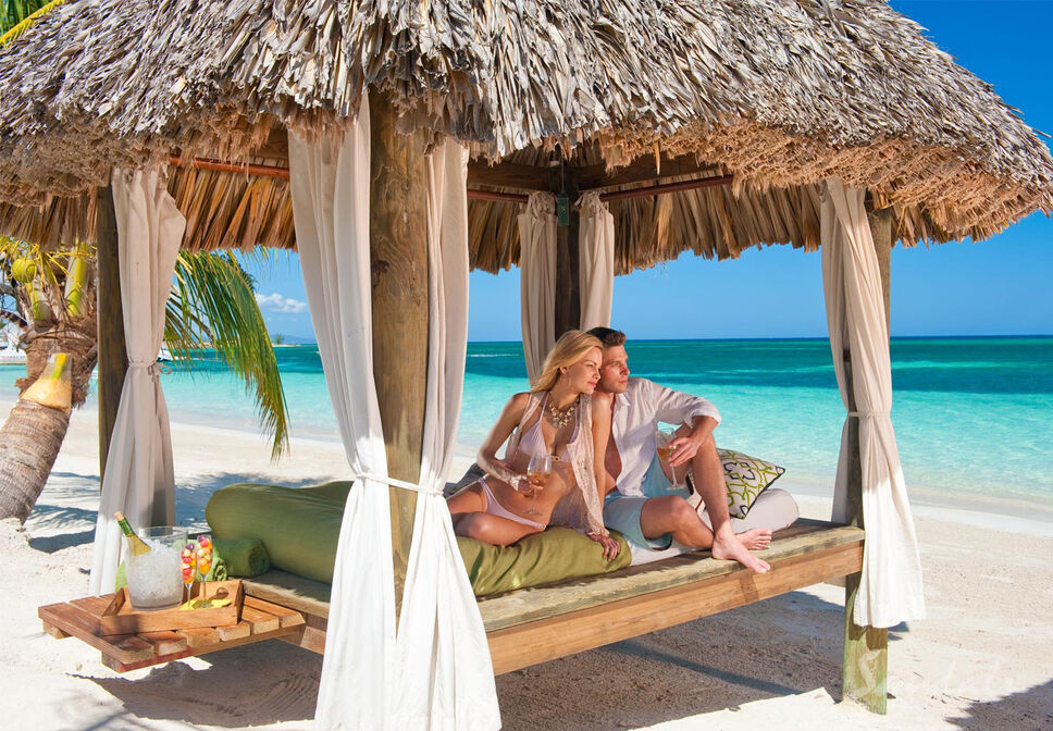 Sandals resorts are specifically designed for couples