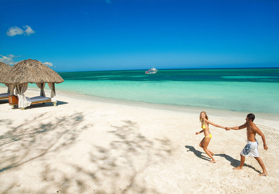At Sandals Resort You'll never have to fight for space or feel crowded
