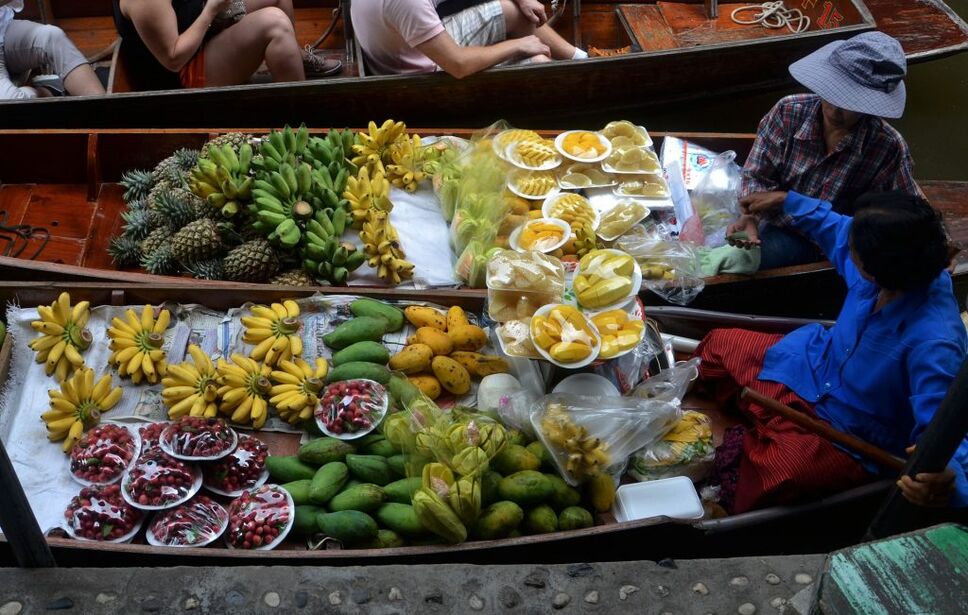 Bangkok floating market