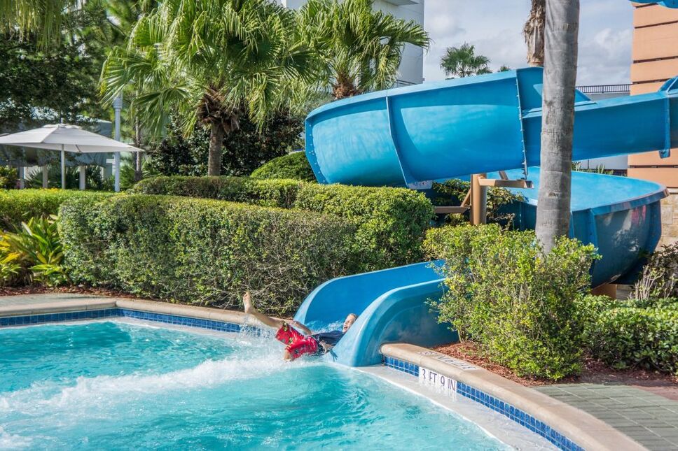 waterslide hotel