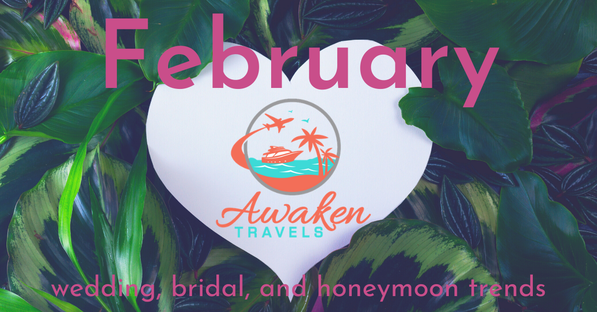 February Bridal / Wedding / Honeymoon Headlines