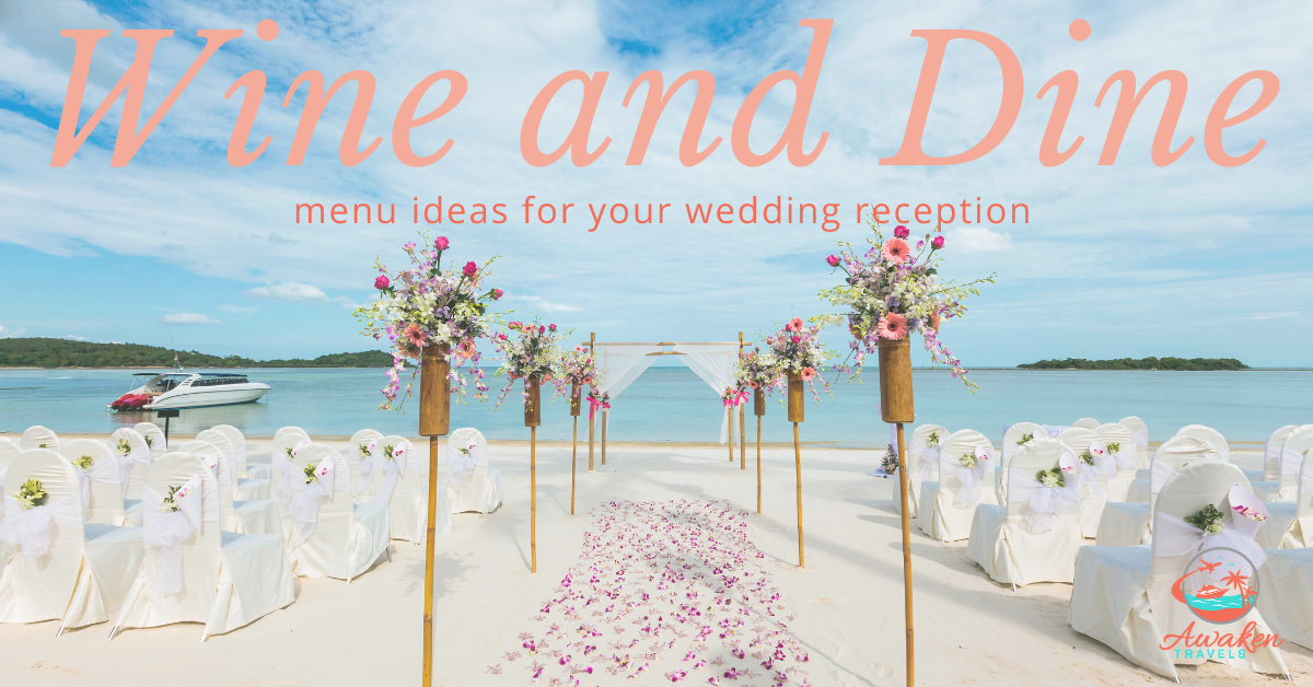 Fun Ideas for Your Wedding Reception Menu