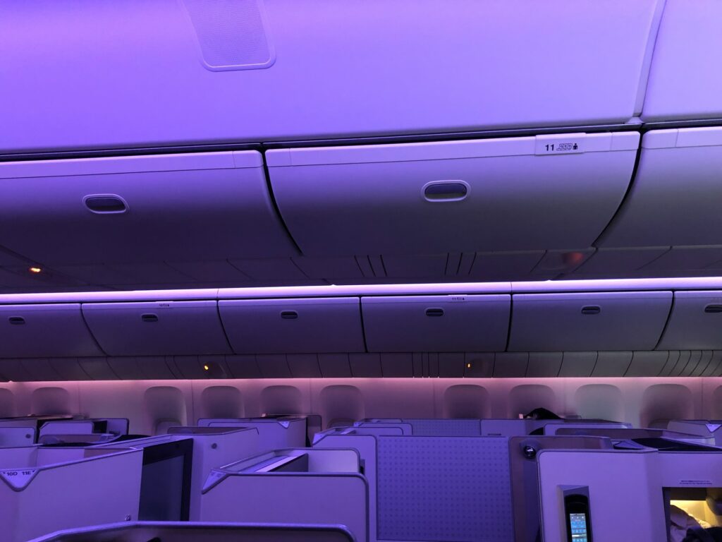 business class cabins