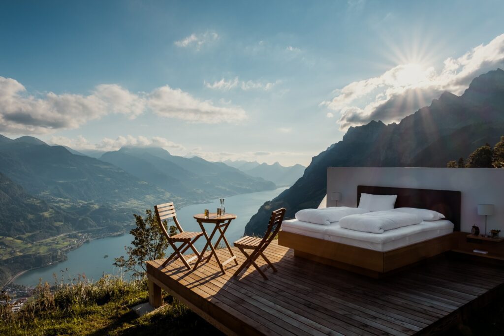 An amazing night's sleep in Switzerland