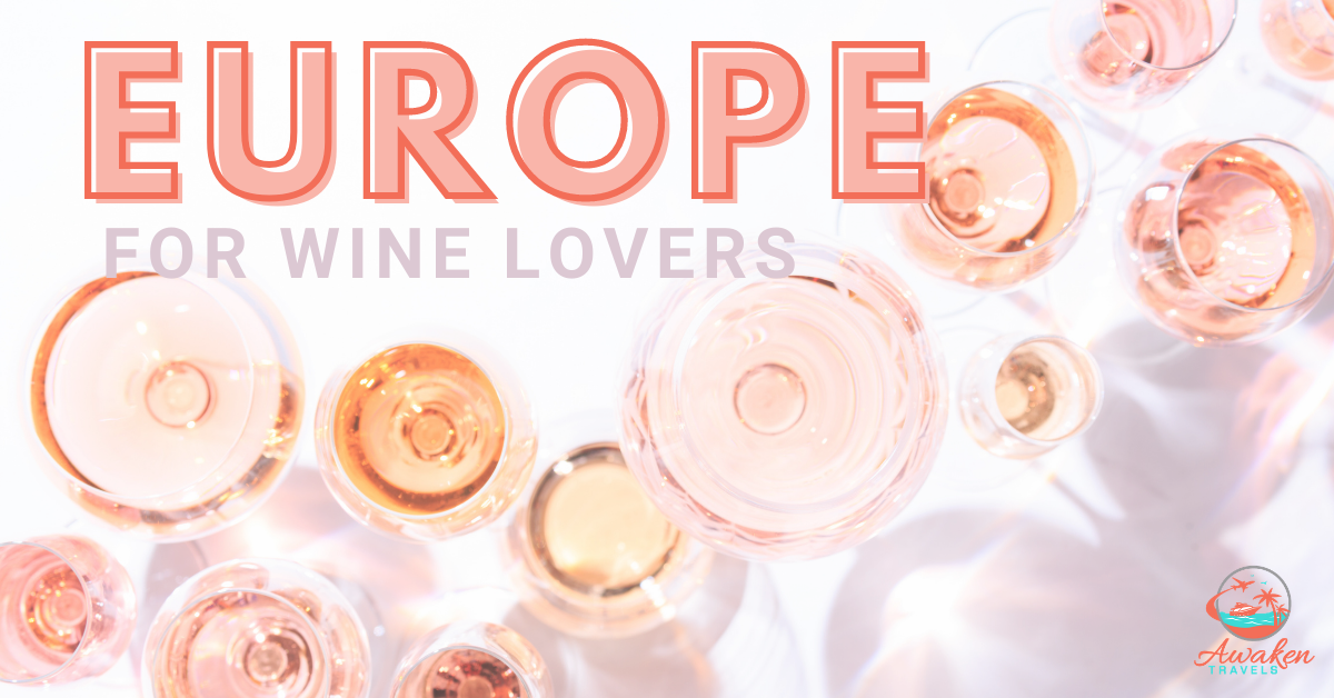 Europe wine locations