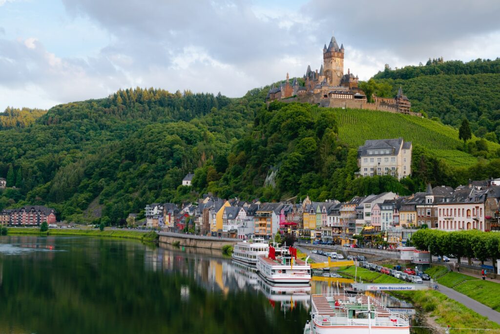 Wine region Mosel Valley, Germany