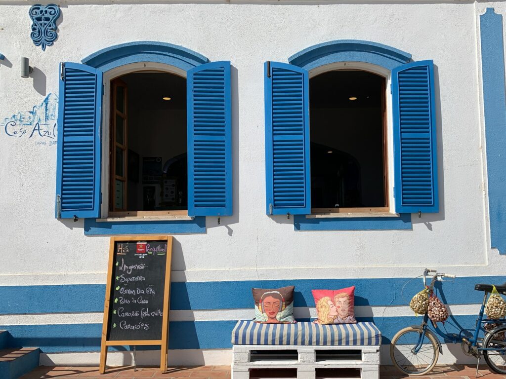 Portugal's whitewashed buildings