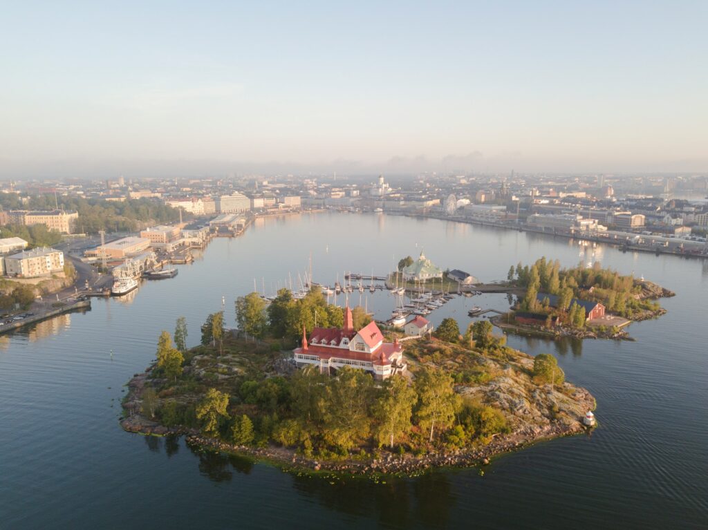 the outer islands of Helsinki, Finland