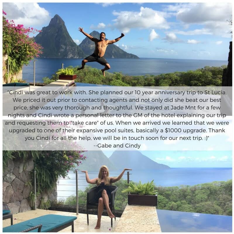two clients detail why they enjoyed working with Awaken Travels agent cindi sanden